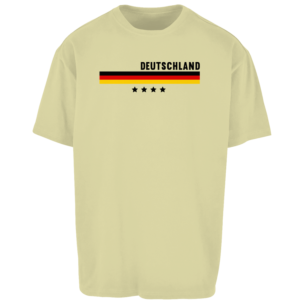 Anstoßen? Kann ich auch -Oversize T-Shirt (beideseitig bedruckt mit unterschiedlichen Motiven)