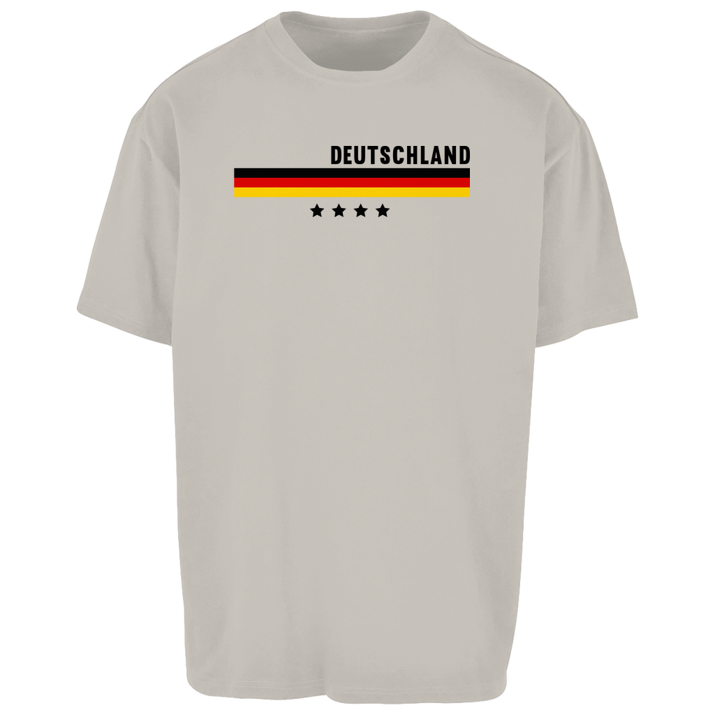 Anstoßen? Kann ich auch -Oversize T-Shirt (beideseitig bedruckt mit unterschiedlichen Motiven)