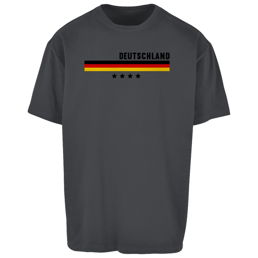 Anstoßen? Kann ich auch -Oversize T-Shirt (beideseitig bedruckt mit unterschiedlichen Motiven)