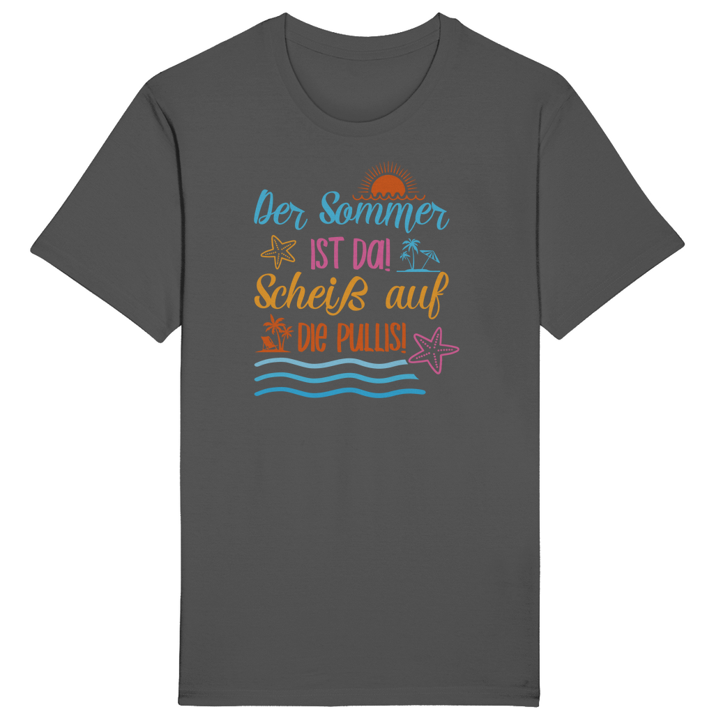 Der Sommer ist da - Unisex Premium Bio Shirt
