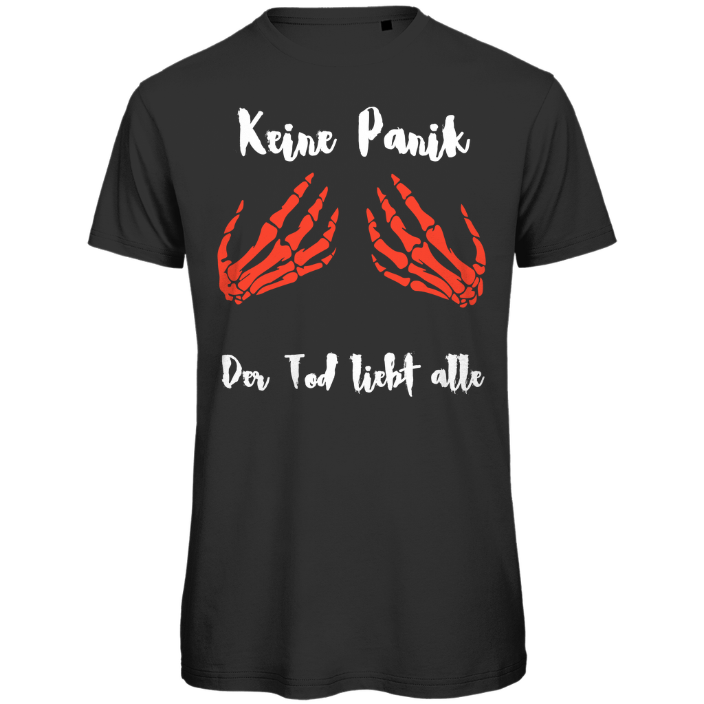 Herren Premium Bio T-Shirt Keine Panik
