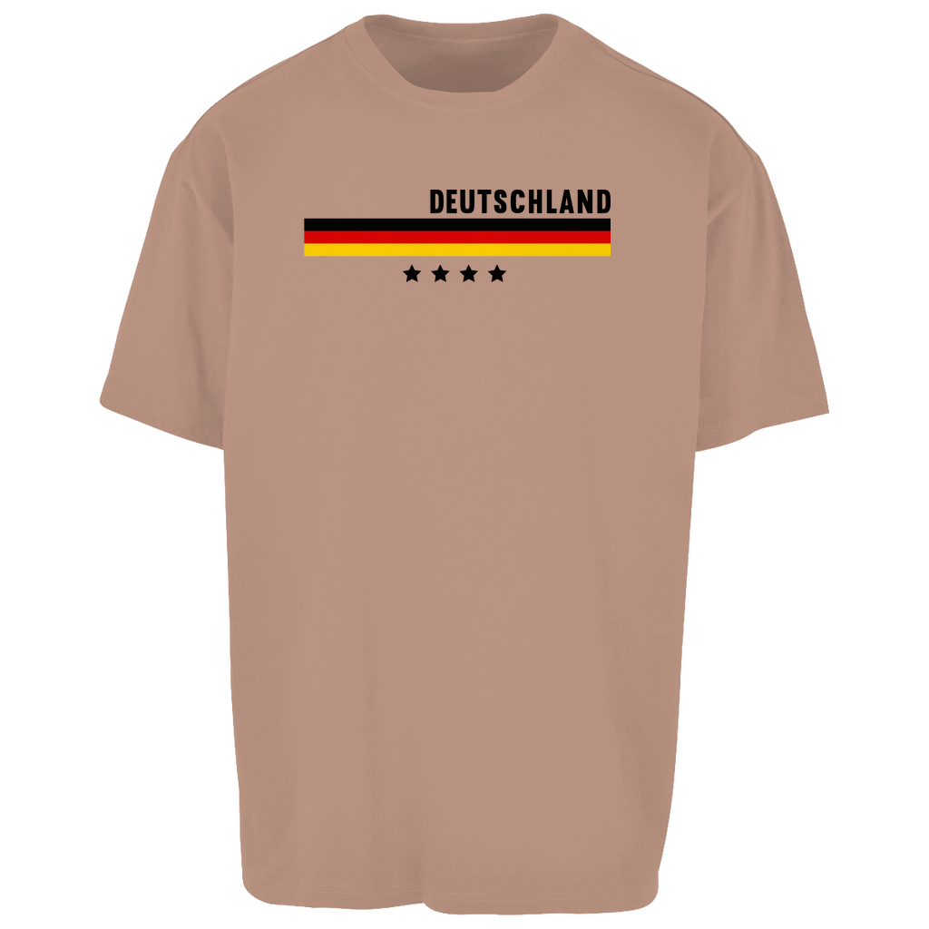 Anstoßen? Kann ich auch -Oversize T-Shirt (beideseitig bedruckt mit unterschiedlichen Motiven)
