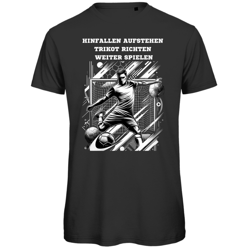 Immer weiter spielen - Premium T-Shirt