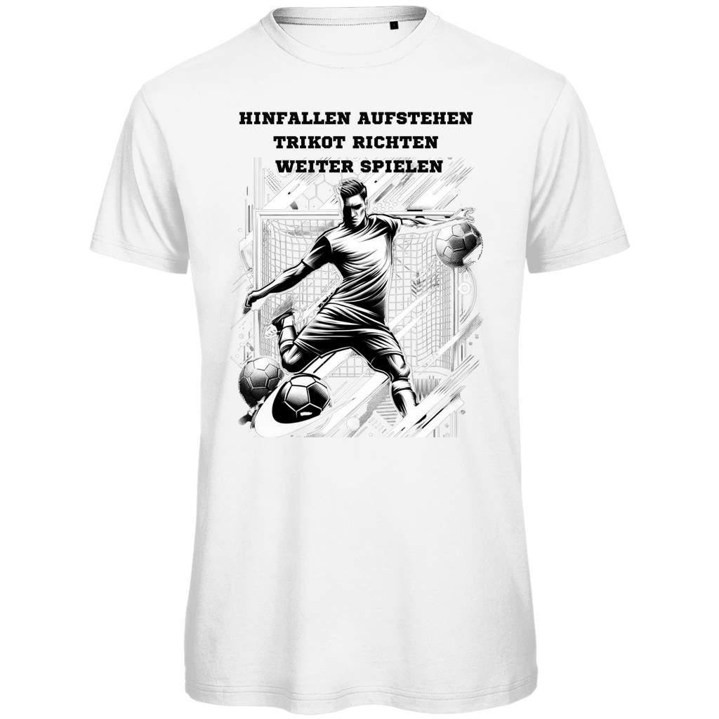 Immer weiter spielen - Premium T-Shirt