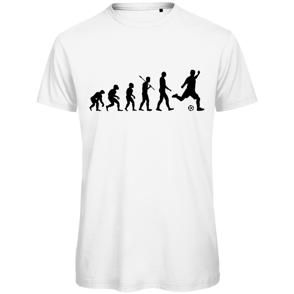 Fußball Evolution - Premium Bio T-Shirt