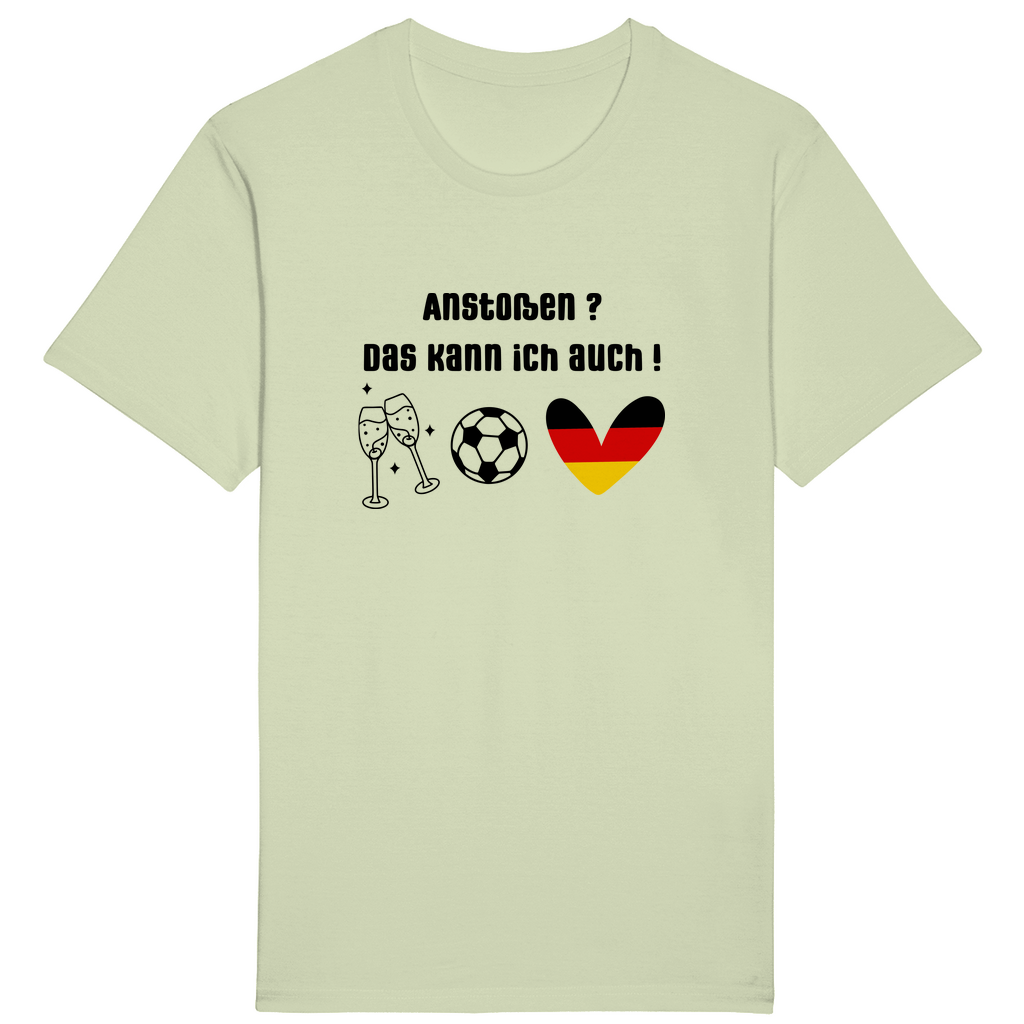 Anstoßen?  Das kann ich auch - Unisex Premium Bio Shirt