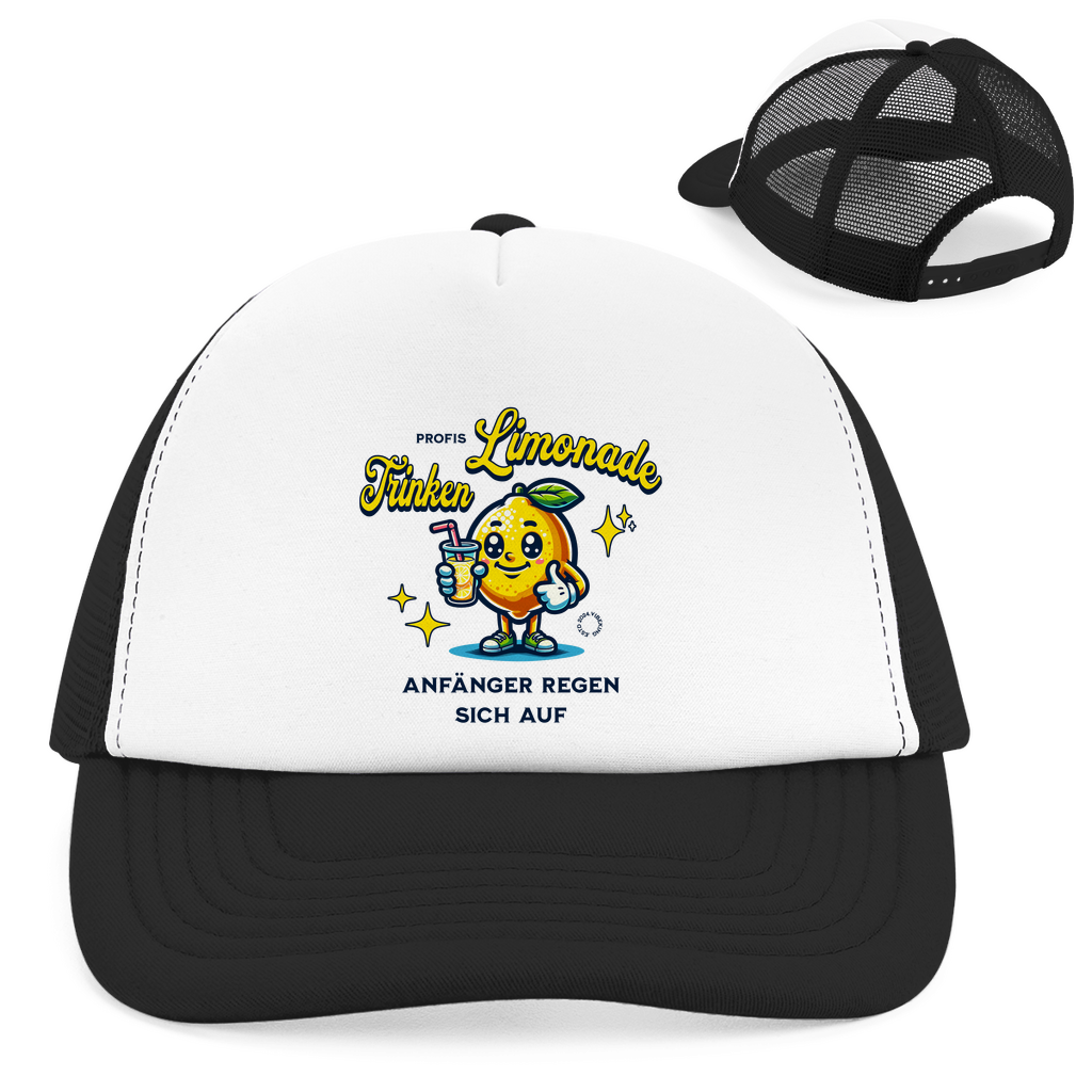 Profis trinken Limonade, Anfänger regen sich auf - Retro Cap
