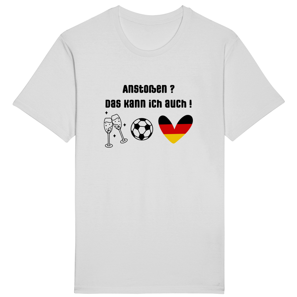 Anstoßen?  Das kann ich auch - Unisex Premium Bio Shirt