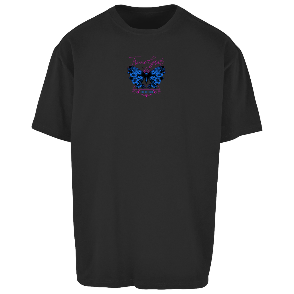 Träume Groß , Lebe größer - Oversize T-Shirt (beidseitig bedruckt)
