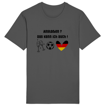Anstoßen?  Das kann ich auch - Unisex Premium Bio Shirt