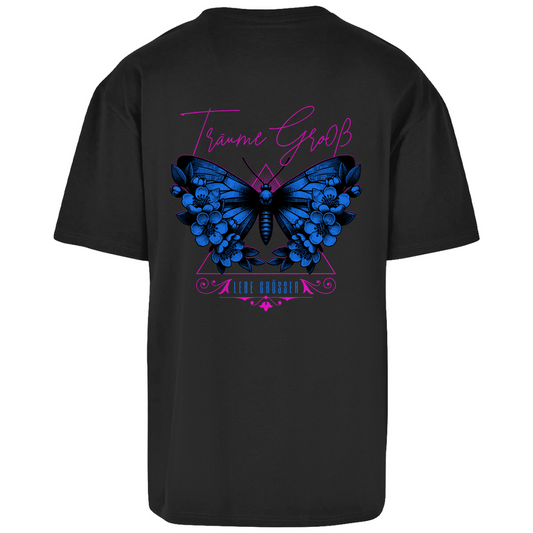 Träume Groß , Lebe größer - Oversize T-Shirt (beidseitig bedruckt)