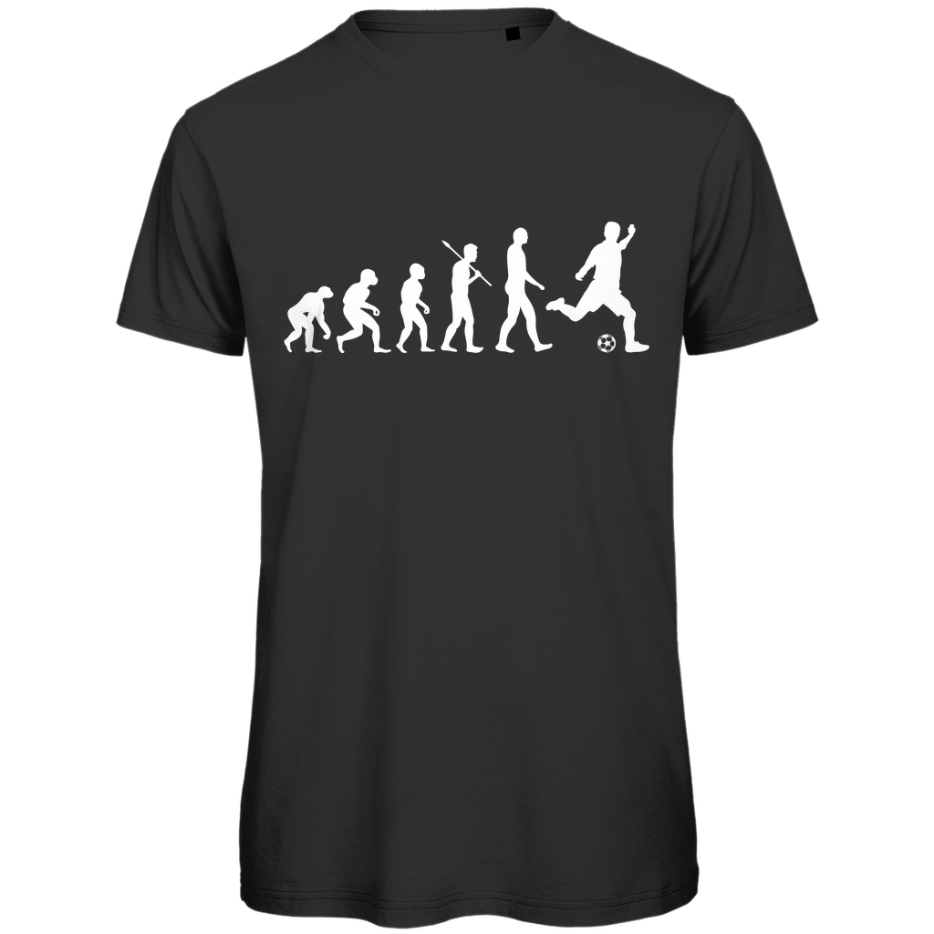 Fußball Evolution - Premium Bio T-Shirt