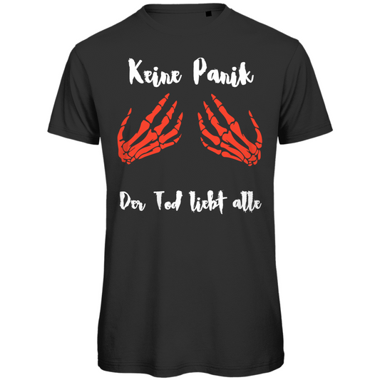 Herren Premium Bio T-Shirt Keine Panik