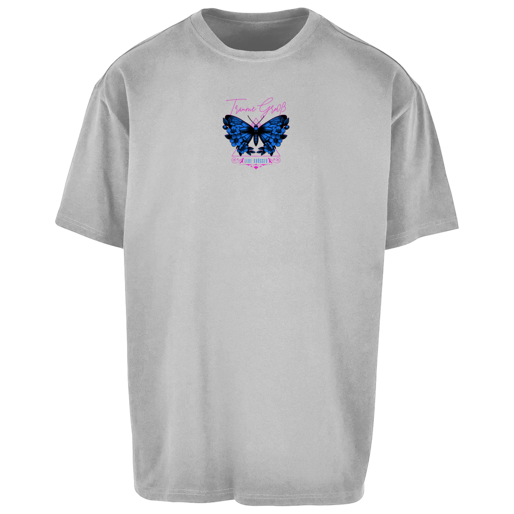 Träume Groß , Lebe größer - Oversize T-Shirt (beidseitig bedruckt)