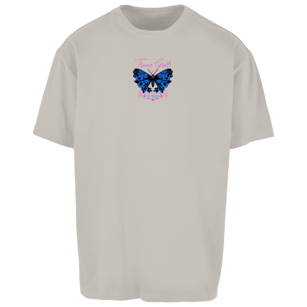 Träume Groß , Lebe größer - Oversize T-Shirt (beidseitig bedruckt)
