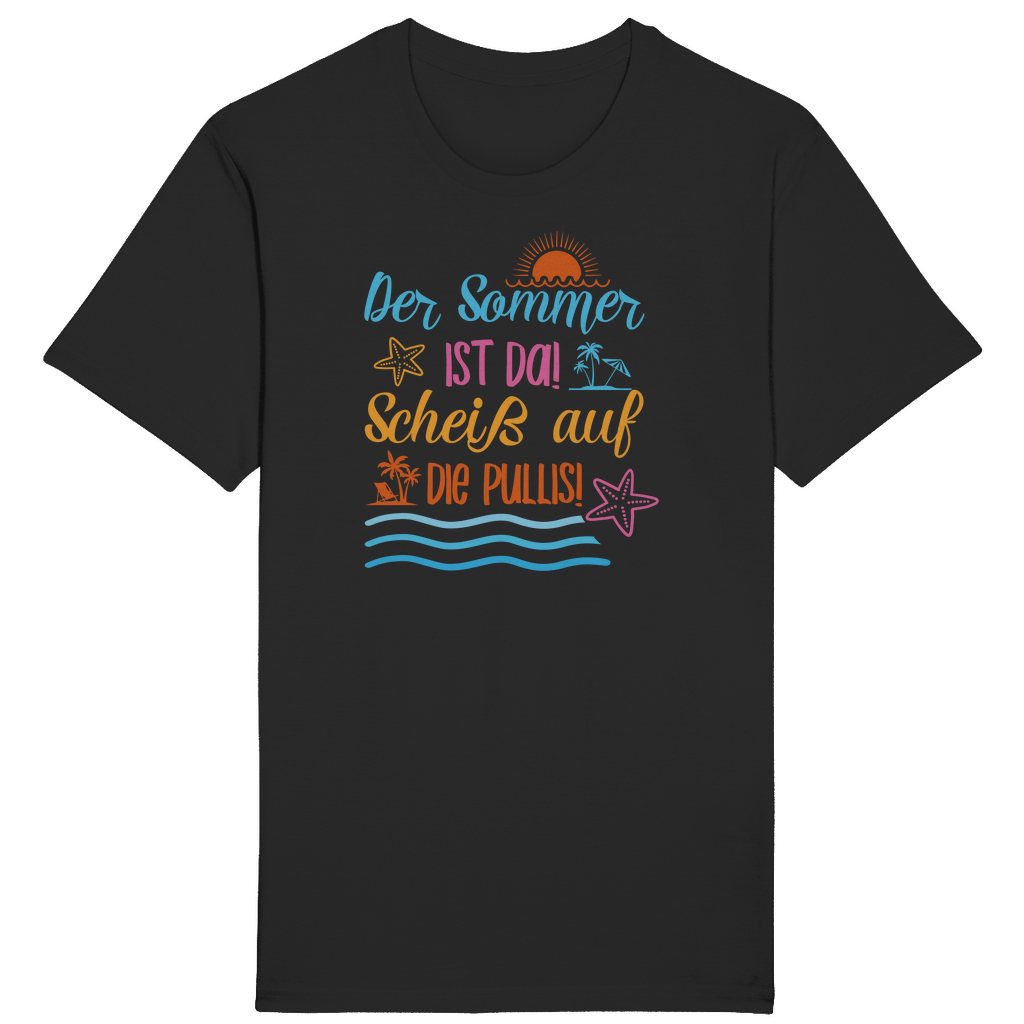 Der Sommer ist da - Unisex Premium Bio Shirt
