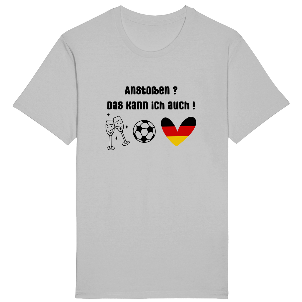 Anstoßen?  Das kann ich auch - Unisex Premium Bio Shirt