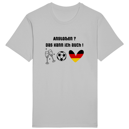 Anstoßen?  Das kann ich auch - Unisex Premium Bio Shirt