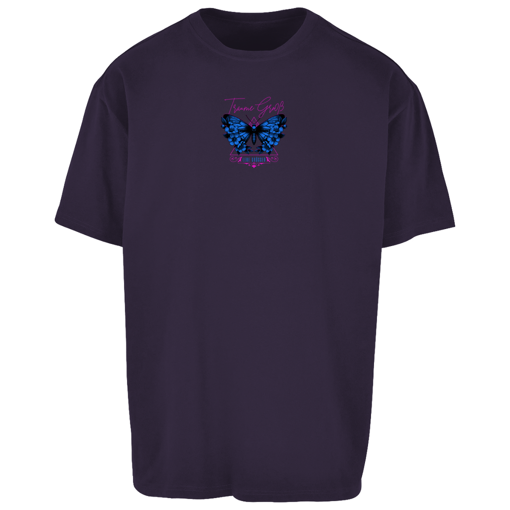 Träume Groß , Lebe größer - Oversize T-Shirt (beidseitig bedruckt)
